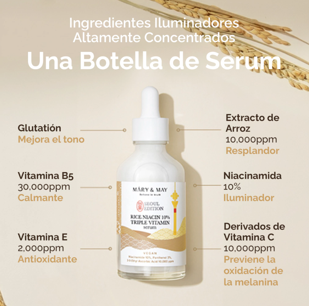 NIACINAMIDE 10% TRIPLE VITAMINE SERUM